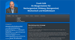 Desktop Screenshot of frank-volk.de